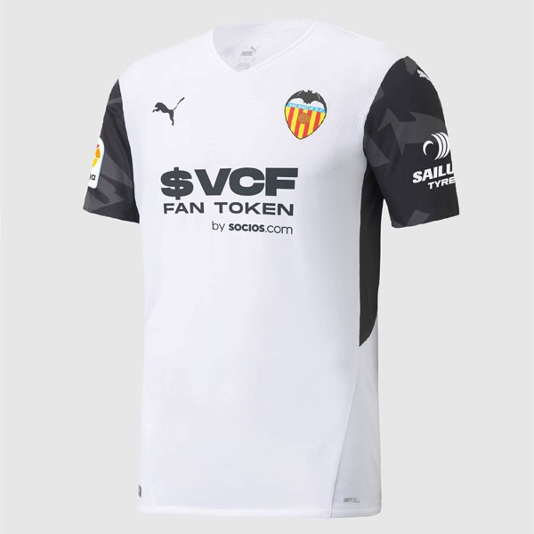 Tailandia Camiseta Valencia 1ª Kit 2021 2022